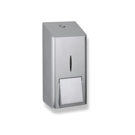 Vloeibare zeepdispenser 0,8 l, serie R10 / geborsteld staal #1