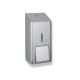Vloeibare zeepdispenser 0,8 l, serie R10 / geborsteld staal #1
