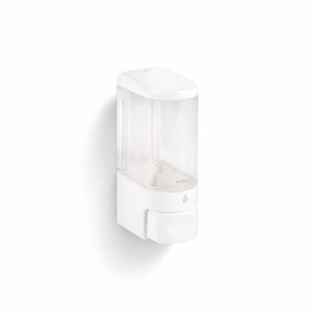Vloeibare zeepdispenser 0,25 l / ABS, wit glanzend #1