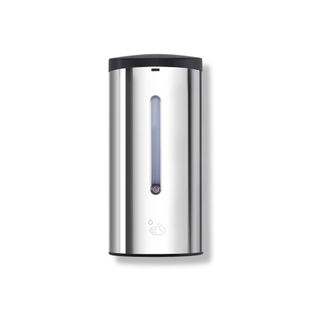 Automatische, contactloze dispenser voor vloeibare zeep/desinfectiegel, 0,7 l / glanzend roestvrij staal #1