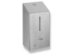 Automatische, contactloze vloeibare zeepdispenser 1,0 l, serie R1 / geborsteld roestvrij staal