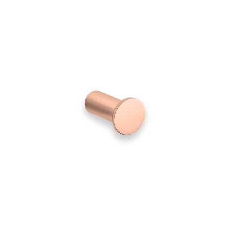 Enkele handdoekhaak / roségoud glanzend #1