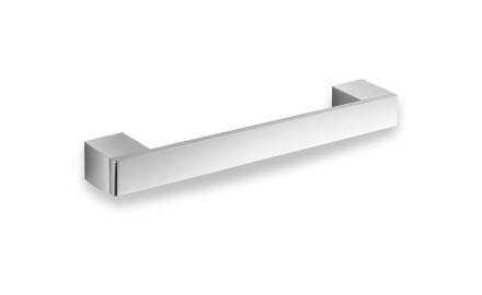 Rechte badkamerhandgreep 28 cm / verchroomd
