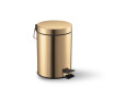 STANDARD ronde pedaalemmer 3 L, soft close / goudglans
