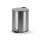 BUDGET ronde pedaalbak 5 L, soft close / roestvrij staal, satijnglans #1