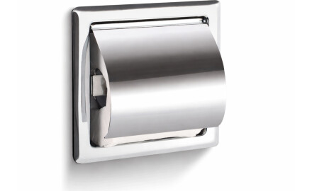 Toiletpapierhouder / inbouwmodel / chroom