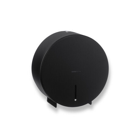 Ronde toiletrolhouder voor rollen met een maximale diameter van 19 cm, serie R1 / roestvrij staal, matzwart #1