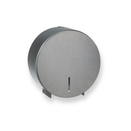 Ronde toiletrolhouder voor rollen met een maximale diameter van 19 cm, serie R1 / geborsteld roestvrij staal #1