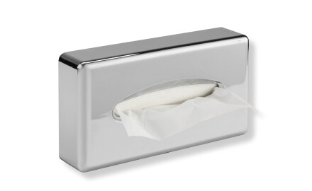 Dispenser voor papieren zakdoekjes / ABS chroom