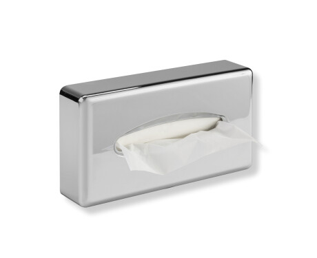 Dispenser voor papieren zakdoekjes / ABS chroom