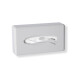 Dispenser voor papieren zakdoekjes / ABS, wit glanzend #1
