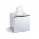 Dispenser voor papieren zakdoekjes - kubusvormig / ABS, verchroomd #1