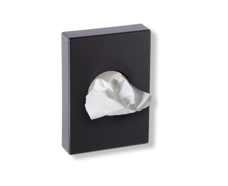 Dispenser voor hygiënezakjes / matzwart ABS