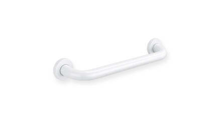 Steunleuning voor mensen met een beperking, Ø32, recht, STANDARD – 40 cm / matwit