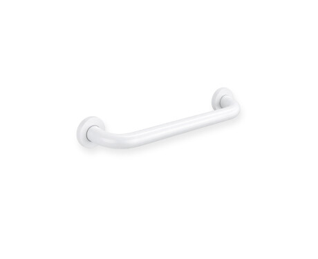 Steunleuning voor mensen met een beperking, Ø32, recht, STANDARD – 40 cm / matwit