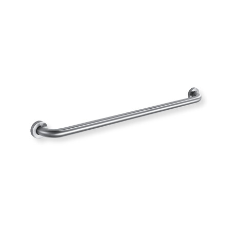 Steunleuning voor mensen met een beperking, Ø32, recht, STANDARD – 80 cm / geborsteld staal #1