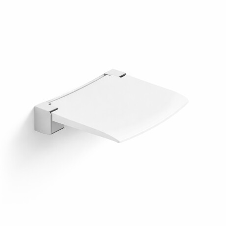 Opvouwbare douchezitting / matwit, chroom #1