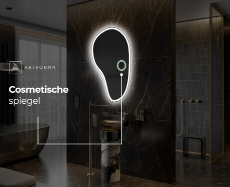 LED Badkamerspiegel in Onregelmatige Vorm S222 #5
