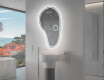 LED Badkamerspiegel in Onregelmatige Vorm S223 #9