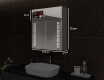 Smart spiegelkast met led-verlichting - L55 Sarah 66,5 x 72cm #3