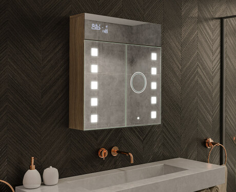 Spiegelkast met led-verlichting - L03 Emily 66,5 x 72cm