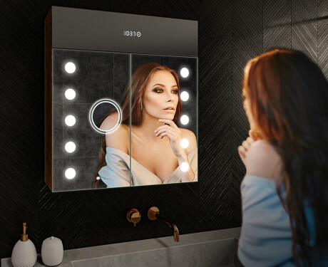 Spiegelkast met led-verlichting - L06 Emily 66,5 x 72cm #9