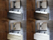 Spiegelkast met led-verlichting Lisa 100 x 70cm #4