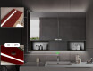 Badkamerkast met led Emma - Met 2 Deuren 100 x 72cm #7
