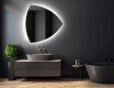 LED Badkamerspiegel in Onregelmatige Vorm T221 #2