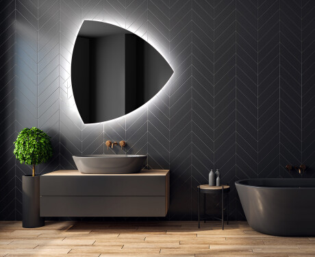 LED Badkamerspiegel in Onregelmatige Vorm T221 #2