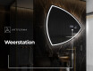 LED Badkamerspiegel in Onregelmatige Vorm T223 #6