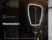 LED Badkamerspiegel in Onregelmatige Vorm Z222 #6