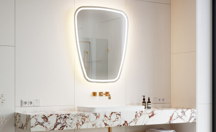 LED Badkamerspiegel in Onregelmatige Vorm Z223