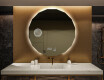 Moderne badkamer spiegel met led verlichting L113