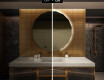 Moderne badkamer spiegel met led verlichting L113 #4
