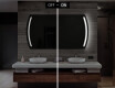 Moderne badkamer spiegel met led-verlichting L67 #5