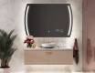 Moderne badkamer spiegel met led-verlichting L67 #9