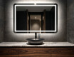 Moderne badkamer spiegel met led-verlichting L143