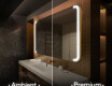 Moderne badkamer spiegel met led-verlichting L144 #1