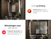 Moderne badkamer spiegel met led-verlichting L144 #5