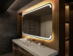 Moderne badkamer spiegel met led-verlichting L145