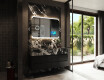 Moderne badkamer spiegel met led-verlichting L145 #2