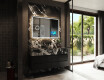 Moderne badkamer spiegel met led-verlichting L147 #2