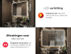 Moderne badkamer spiegel met led-verlichting L147 #5